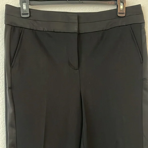 NWT | Lane Bryant | Ponte Collection | Black Tuxedo Pants | Sz 16 - Picture 2 of 7